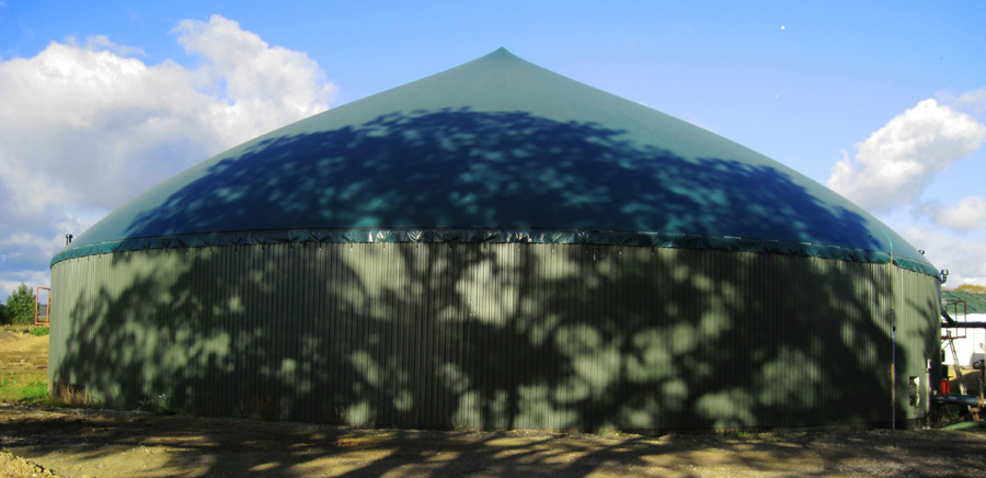 Biogas-Endlager